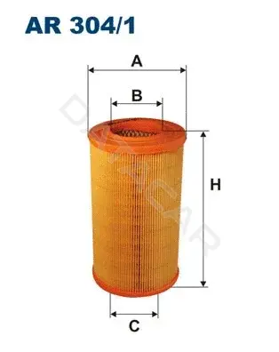 Воздушный фильтр FILTRON AR304/1