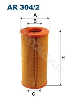 Воздушный фильтр FILTRON AR304/2