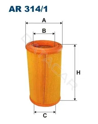 Воздушный фильтр FILTRON AR314/1