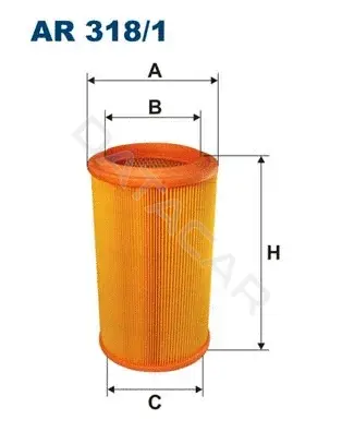 Воздушный фильтр FILTRON AR318/1