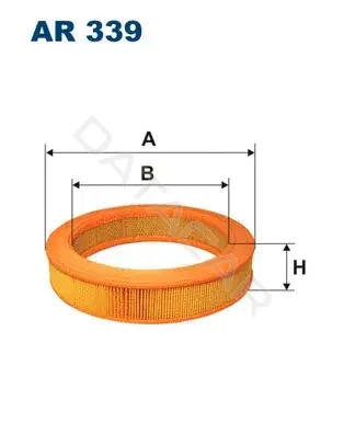Воздушный фильтр FILTRON AR339