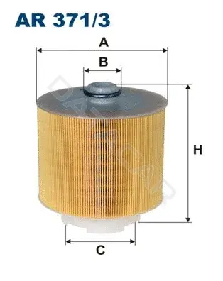 Воздушный фильтр FILTRON AR371/3
