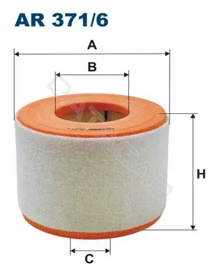 Воздушный фильтр FILTRON AR371/6