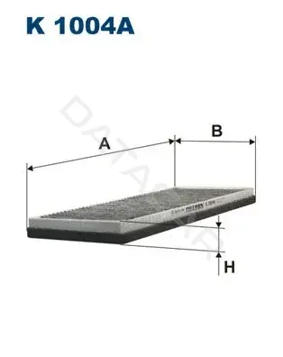 Фильтр салонный FILTRON K1004A