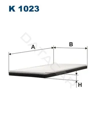 Фильтр салонный FILTRON K1023