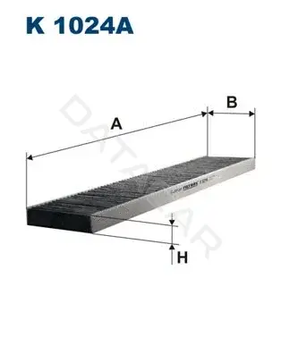 Фильтр салонный FILTRON K1024A