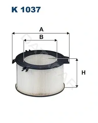 Фильтр салонный FILTRON K1037