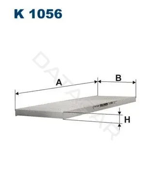 Фильтр салонный FILTRON K1056
