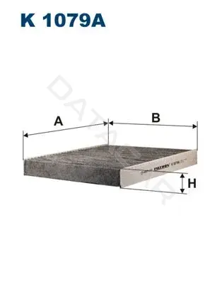 Фильтр салонный FILTRON K1079A
