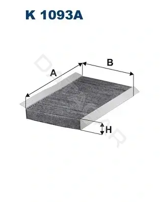 Фильтр салонный FILTRON K1093A