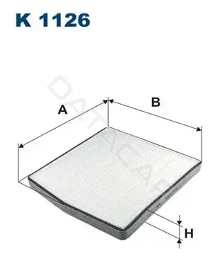 Фильтр салонный FILTRON K1126