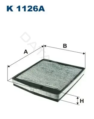 Фильтр салонный FILTRON K1126A