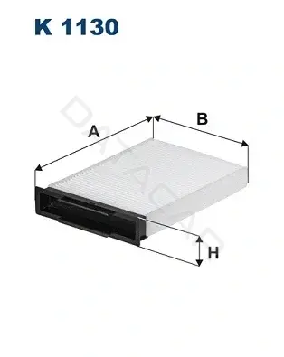 Фильтр салонный FILTRON K1130