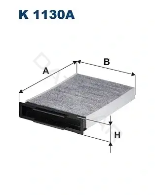 Фильтр салонный FILTRON K1130A