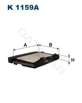 Фильтр салонный FILTRON K1159A