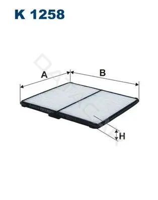 Фильтр салонный FILTRON K1258