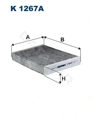 Фильтр салонный FILTRON K1267A