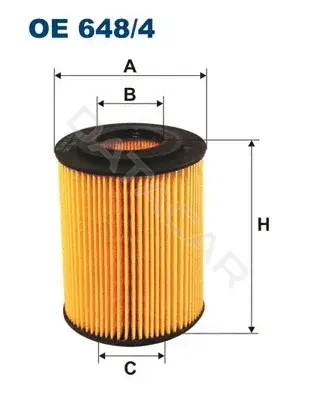 Масляный фильтр FILTRON OE648/4