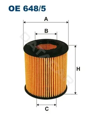 Масляный фильтр FILTRON OE648/5