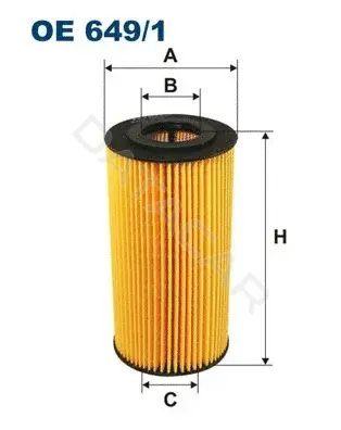 Масляный фильтр FILTRON OE649/1
