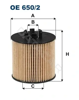 Масляный фильтр FILTRON OE650/2
