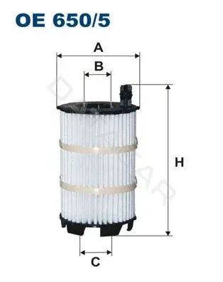 Масляный фильтр FILTRON OE650/5