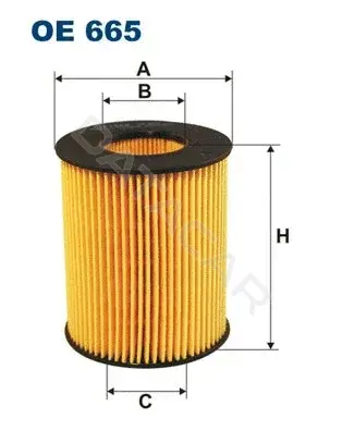 Масляный фильтр FILTRON OE665