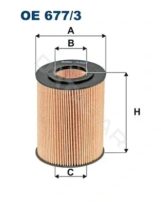Масляный фильтр FILTRON OE677/3