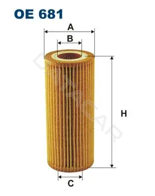 Фильтр масляный акпп FILTRON OE681