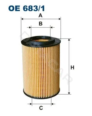 Масляный фильтр FILTRON OE683/1