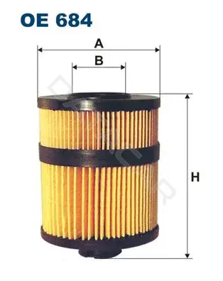 Масляный фильтр FILTRON OE684