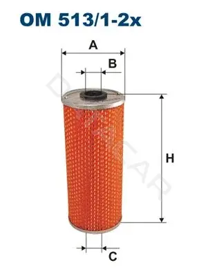 Масляный фильтр FILTRON OM513