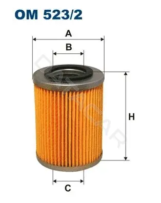 Масляный фильтр FILTRON OM523/2