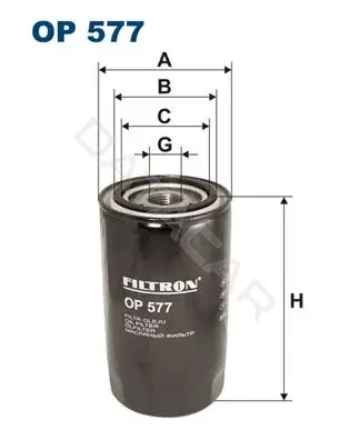Масляный фильтр FILTRON OP577