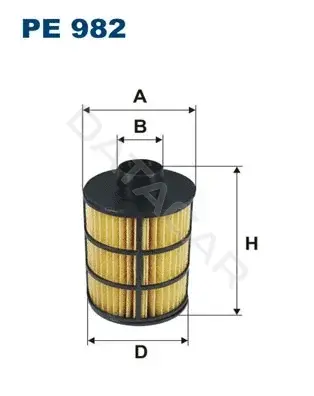 Топливный фильтр FILTRON PE982