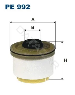 Топливный фильтр FILTRON PE992