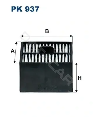 Топливный фильтр FILTRON PK937