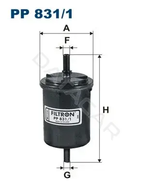 Топливный фильтр FILTRON PP831/1
