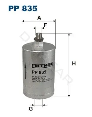 Топливный фильтр FILTRON PP835
