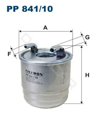 Топливный фильтр FILTRON PP841/10