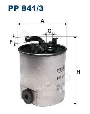 Топливный фильтр FILTRON PP841/3