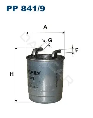 Топливный фильтр FILTRON PP841/9