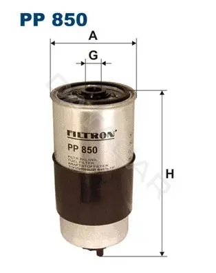 Топливный фильтр FILTRON PP850