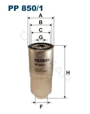 Топливный фильтр FILTRON PP850/1