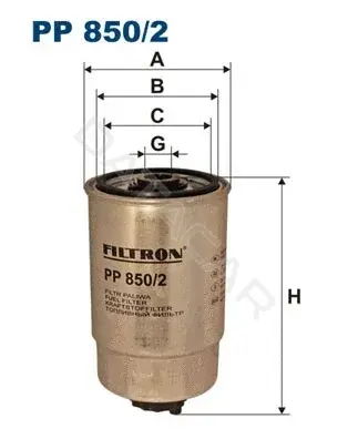 Топливный фильтр FILTRON PP850/2