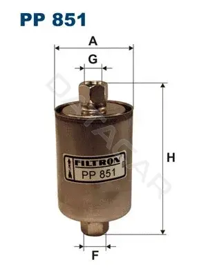 Топливный фильтр FILTRON PP851