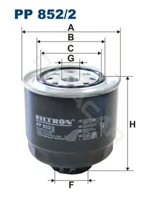 Топливный фильтр FILTRON PP852/2