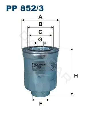 Топливный фильтр FILTRON PP852/3