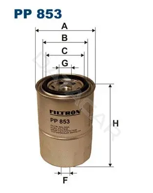 Топливный фильтр FILTRON PP853