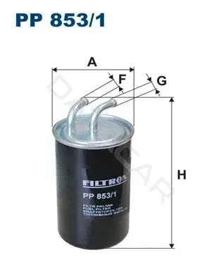 Топливный фильтр FILTRON PP853/1